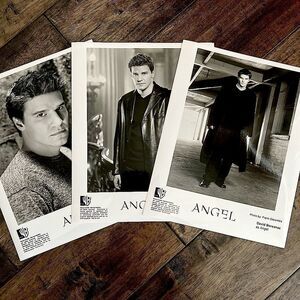 David Boreanaz Angel Set of 3 Network Headshots